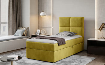 LIVIA 04 boxspringova postel Monolith 48