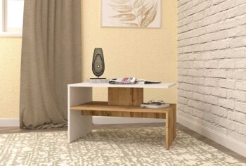 BORA konferenčný stolík 800, dub Artisan / biely