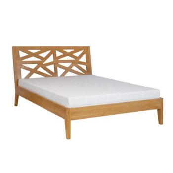 LUKY164 masívna posteľ 120 cm, buk