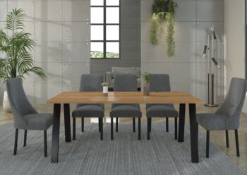 CHLOE jedálenský stôl 185x90, dub Artisan