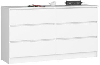Komoda MELLOOW140, biely