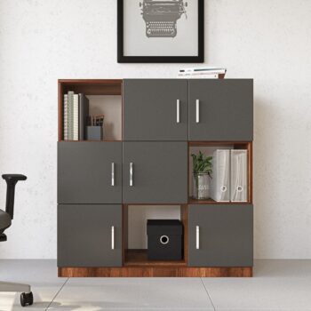 Office skrinka VARIO 7, baroko/antracit