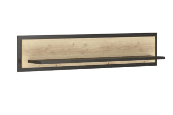 ZOLNA polica, dub artisan/wenge