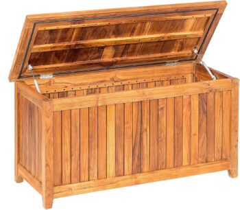DEOKORK Záhradný teakový box LEONARDO 120 cm