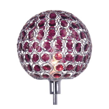 Fialová stolová lampa SULION Venus – Obrázok 3