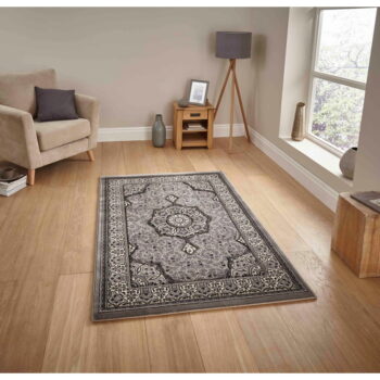 Tmavosivý koberec 200x290 cm Heritage – Think Rugs - Image 2