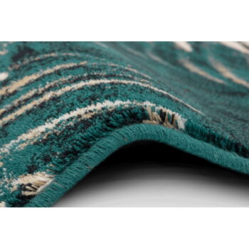 Vlnený koberec v petrolejovomodrej farbe 160x240 cm Areca - Agnella - Image 3