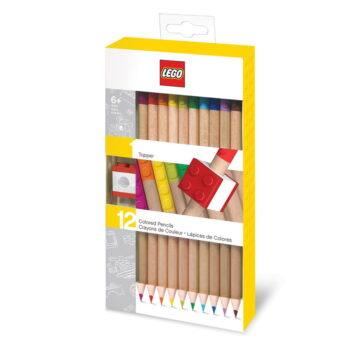 Súprava 12 ceruziek s nastavcom v tvare kocky LEGO® Stationery - Image 2