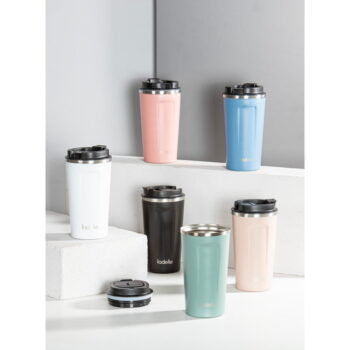 Béžový termo hrnček 350 ml Eco – Ladelle - Image 4
