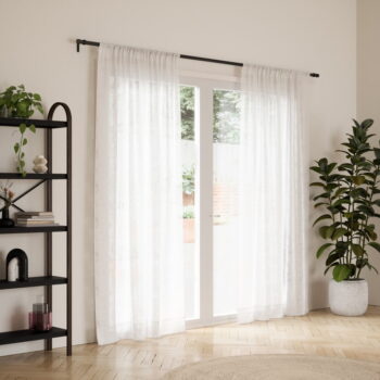 Oceľová roztiahnuteľná garniža 91 - 168 cm Cappa – Umbra - Image 5