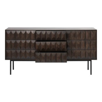 Hnedá komoda Unique Furniture Latina, dĺžka 160 cm – Obrázok 2