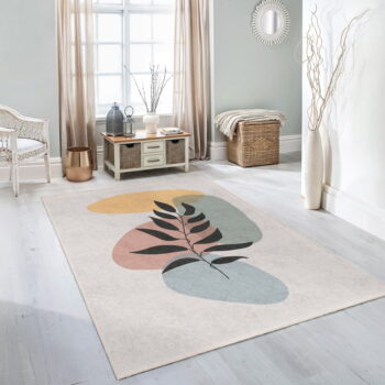 Krémový prateľný koberec 160x230 cm Illustrated Autumn – Mila Home - Image 8