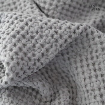Svetlosivé uteráky a osušky v súprave 3 ks Honeycomb - Linen Tales - Image 6