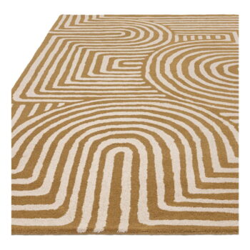 Okrovožltý vlnený koberec 120x170 cm Reef – Asiatic Carpets - Image 6