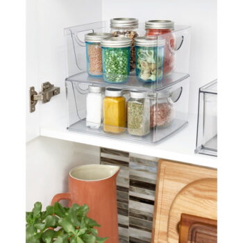 Kuchynský organizér z recyklovaného plastu Basic – iDesign – Obrázok 5