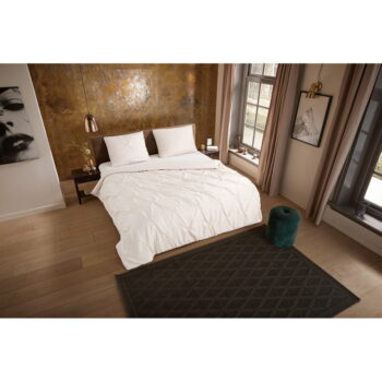 Krémové predĺžené obliečky na dvojlôžko z mikrovlákna 200x220 cm Pure Elegance – Good Morning – Obrázok 3
