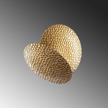 LED nástenné svietidlo v zlatej farbe ø 21 cm Yosma – Opviq lights - Image 8