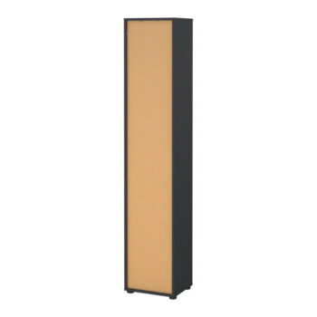 Knižnica v dekore duba v antracitovo-prírodnej farbe 41x205 cm Sign – Tvilum – Obrázok 4