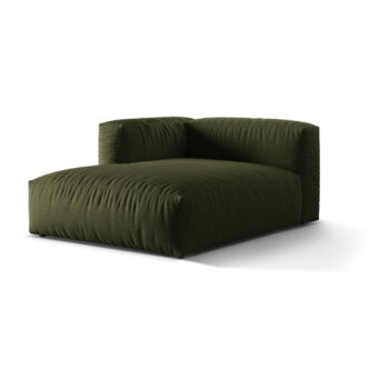 Zelený modul pohovky (ľavý roh) Martina – Micadoni Home - Image 2