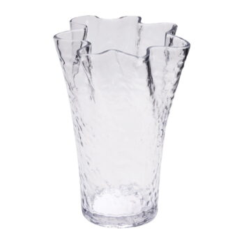 Sklenená váza (výška 30 cm) Ruffle – Hübsch