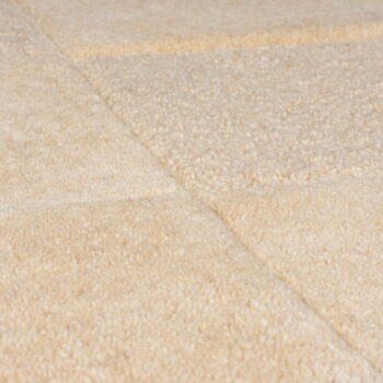 Béžový vlnený koberec 230x160 cm Checkerboard - Flair Rugs – Obrázok 4