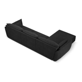 Tmavosivá rohová pohovka (ľavý roh) Vanda - Mazzini Sofas – Obrázok 3