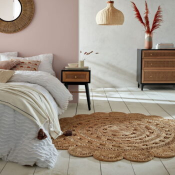 Jutový okrúhly koberec v prírodnej farbe ø 150 cm Eden - Flair Rugs - Image 2