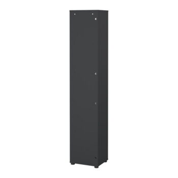 Knižnica v dekore duba v antracitovo-prírodnej farbe 41x205 cm Sign – Tvilum – Obrázok 4