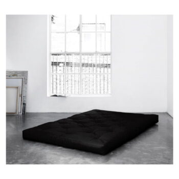 Čierny stredne tvrdý futónový matrac 180x200 cm Coco Black – Karup Design - Image 2