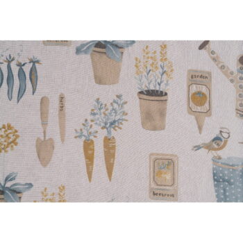 Krémovobiela záclona 125x50 cm Frutta – Mendola Fabrics - Image 4