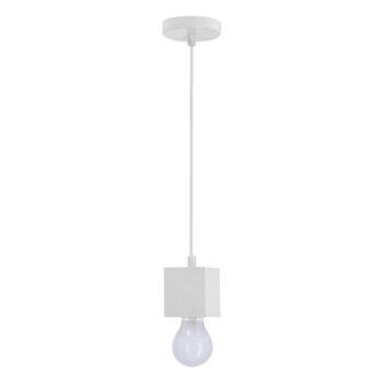 Biele závesné svietidlo Cubick – Candellux Lighting - Image 4