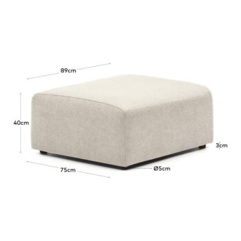 Taburet Neom - Kave Home – Obrázok 3