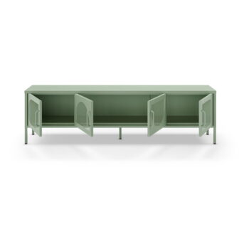 TV stolík v mentolovej farbe 180x50 cm Tayra – Marckeric – Obrázok 5