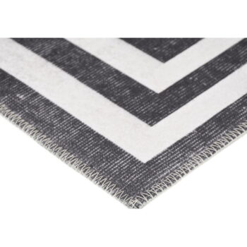 Bielo-sivý prateľný koberec 230x160 cm - Vitaus – Obrázok 3