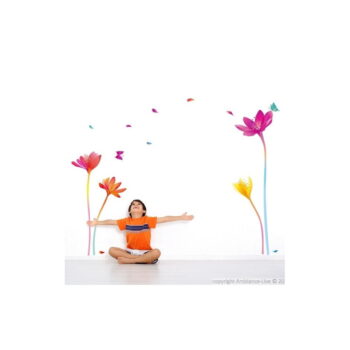 Sada samolepiek Ambiance Rainbow Flowers - Image 5
