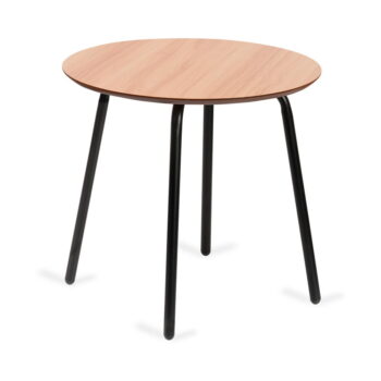 Okrúhle konferenčné stolíky v prírodnej farbe v súprave 2 ks ø 55 cm Luke – Bonami Essentials - Image 2