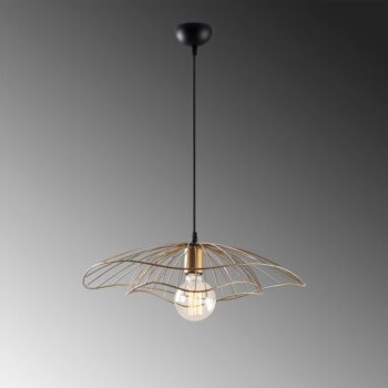 Závesné svietidlo v zlatej farbe ø 50 cm Tel – Opviq lights - Image 4