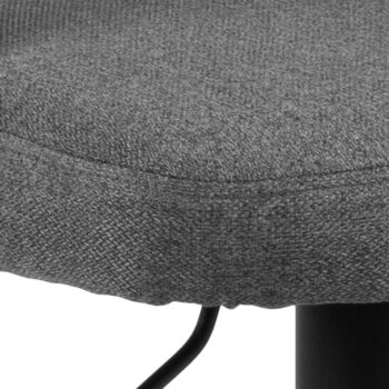 Antracitové otočné barové stoličky v súprave 2 ks 113 cm Lucy – Actona - Image 10