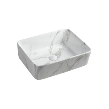 Biele keramické umývadlo 47,5x37,5 cm Dalma – Sapho