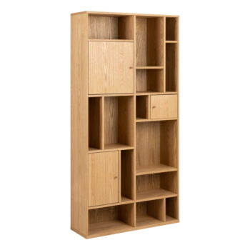 Knižnica v dekore duba v prírodnej farbe 90x180 cm Rangoon – Actona - Image 5