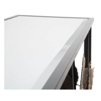 Čierny konzolový stolík 42x112 cm Glam Dark – Mauro Ferretti - Image 5