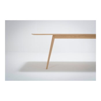 Jedálenský stôl z masívneho dubového dreva Gazzda Stafa, 220 × 90 cm - Image 5