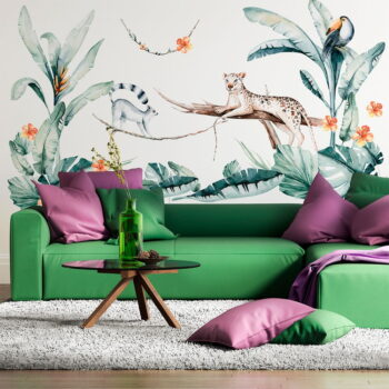 Dekoratívne samolepky na stenu Ambiance Tropical - Image 4