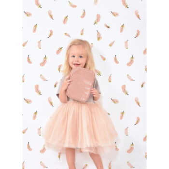 Detská tapeta 10 m x 50 cm Gold Feathers – Lilipinso – Obrázok 2