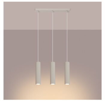 Krémové závesné svietidlo Gleam – Nice Lamps - Image 7