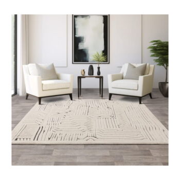Krémovobiely koberec 200x290 cm Valley – Asiatic Carpets - Image 2