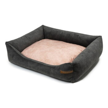 Ružovo-tmavosivý pelech pre psa 75x85 cm SoftBED Eco L – Rexproduct - Image 2