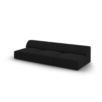 Čierna pohovka 240 cm Jodie - Micadoni Home - Image 2