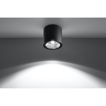 Čierne stropné svietidlo Nice Lamps Luigi – Obrázok 4