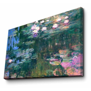 Nástenná reprodukcia na plátne Claude Monet, 45 × 70 cm - Image 3